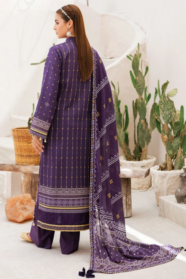 GulAhmed Printed Collection – Chunri CL 44524A (Purple)